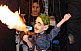 Hakan Arisoy ließ in der Chocolaterie Molina Marionetten tanzen und sogar Feuer spucken