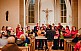 Die Disharmoniker, der Chor der Disharmonie, trat in der Salvatorkirche auf. Foto: Marie-Claire Götzinger